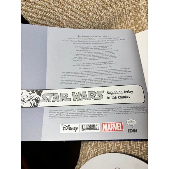 STAR WARS: THE CLASSIC NEWSPAPER COMICS VOL. 1 STAR WARS By Russ Manning VG - Picture 9 of 10